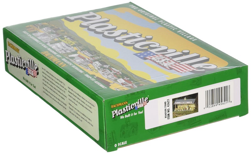 Bachmann Trains - PLASTICVILLE U.S.A. BUILDINGS â€“ CLASSIC KITS - ROADSIDE STAND - O Scale - Image 2